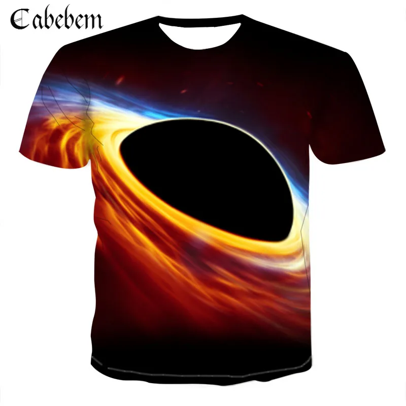 

New summer 3D color galaxy T-shirt 3D digital print T-shirt men/women casual harajuku high-quality short-sleeved shirt men's