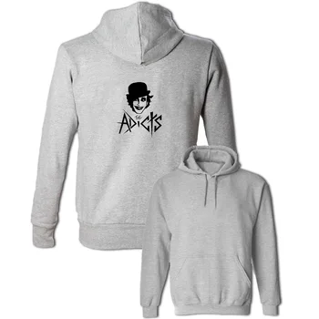 

THE ADICTS Punk Rock Band Hoodies Women's Girl's Ladies Sweatshirt Pullover Jackets Hip Hop Cotton Jacket Tops Christmas Gift