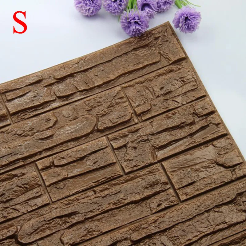 Кирпич обои 2019TOP DIY 3D Кирпич ПЭ пены панели обоев комнаты наклейка каменное украшение тиснением G90531