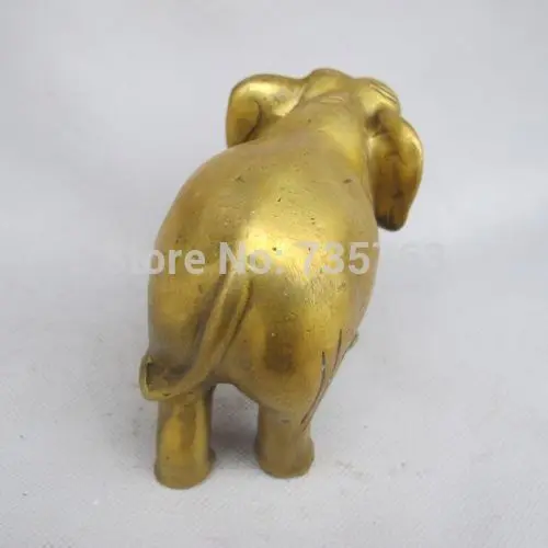 Xiuli 00690 Китайский Бронзовый Ручной резной Статуи Слонов
