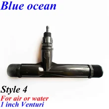 BO-0100V, 1/4 1/2 3/4 1 дюймов 1,5 дюйма 2 дюйма сопротивление озону коррозии газовый смеситель для воды озоновый эжектор струйное устройство
