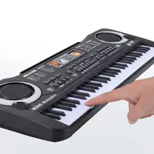 Новые Детские Обучающие музыкальные игрушки Новые 61 клавиши Цифровая музыка электронная клавиатура ключ доска подарок Электрический пианино подарок на день рождения
