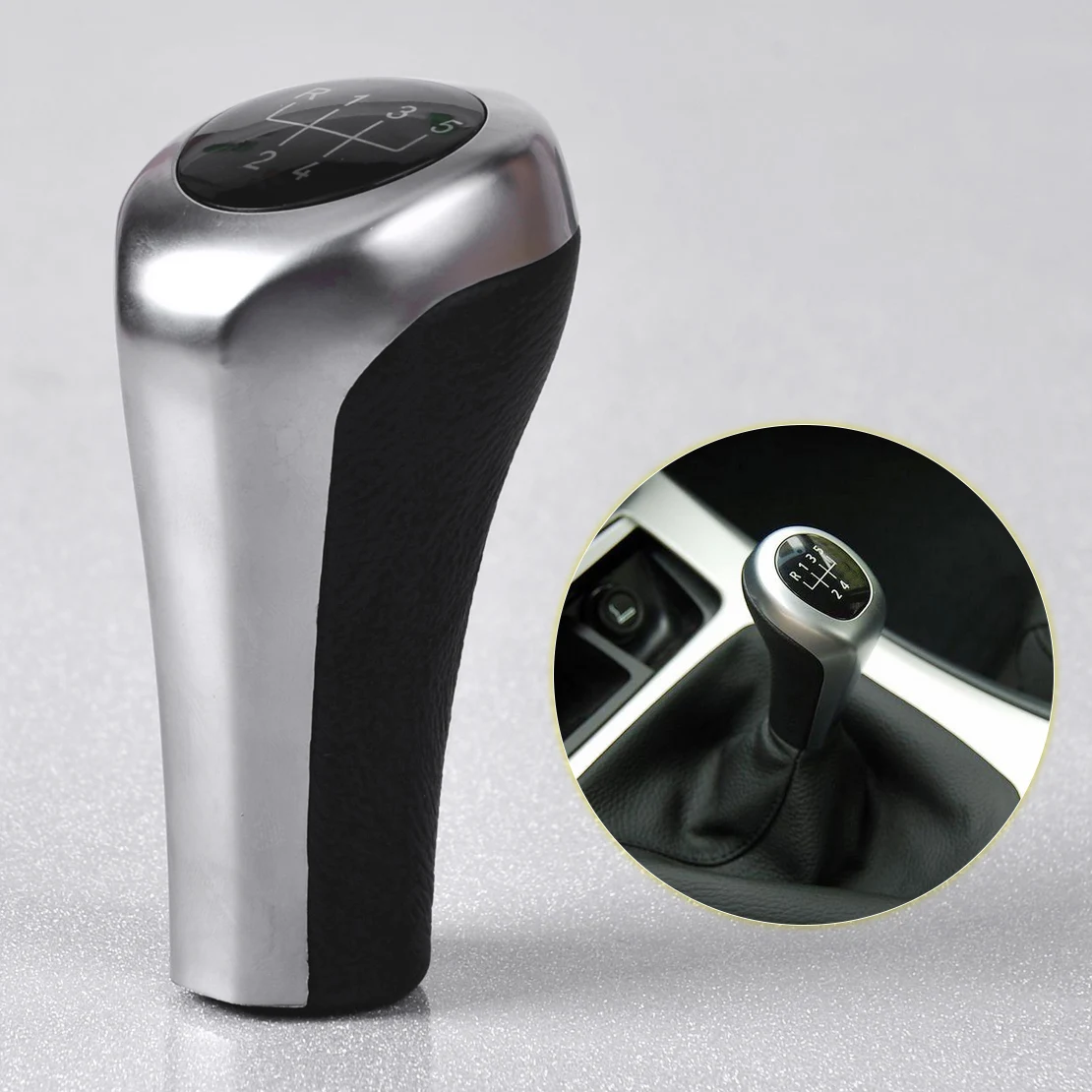 CITALL 5 Speed Manual MT Gear Stick Shift Knob for BMW 1 3 5 6 Series