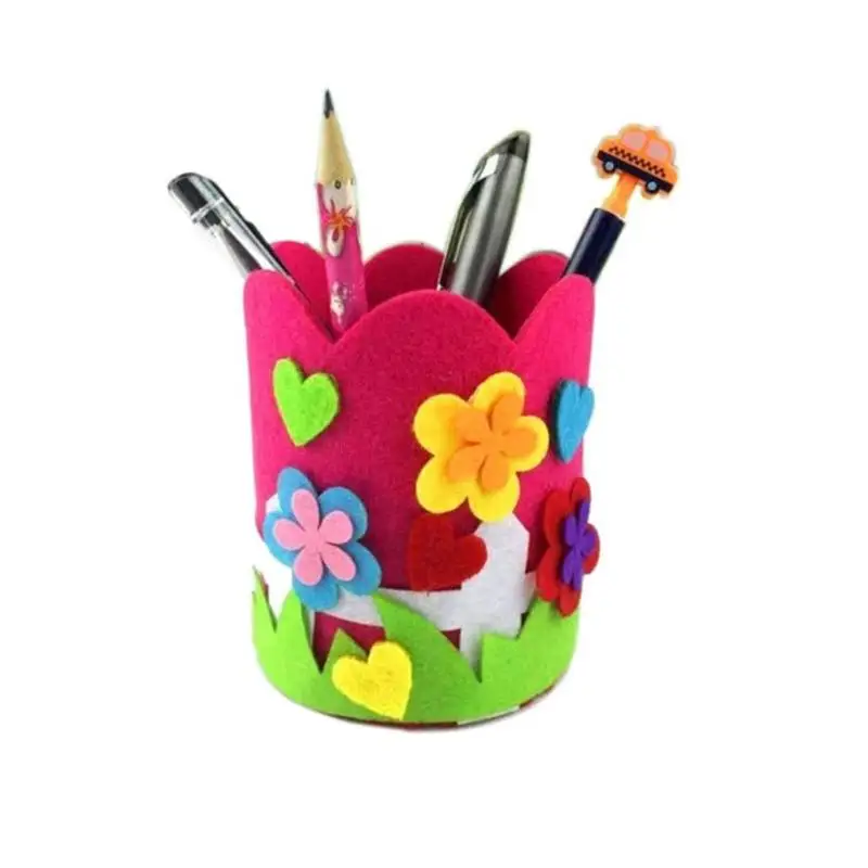 Children Kids DIY Puzzle For Pen Holder Toy Children Educational Handmade DIY Pencil Container Kids Craft Education Learn Toy Children Kids DIY Puzzle For Pen Holder Toy Children Educational Handmade DIY Pencil Container Kids Craft Education Learn Toy