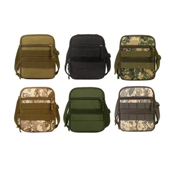 

Small Size Nylon Tactical Pouch Organizer Waist Belt Bag Durable Nylon Military Army Sundries Bags With Shoulder Strap