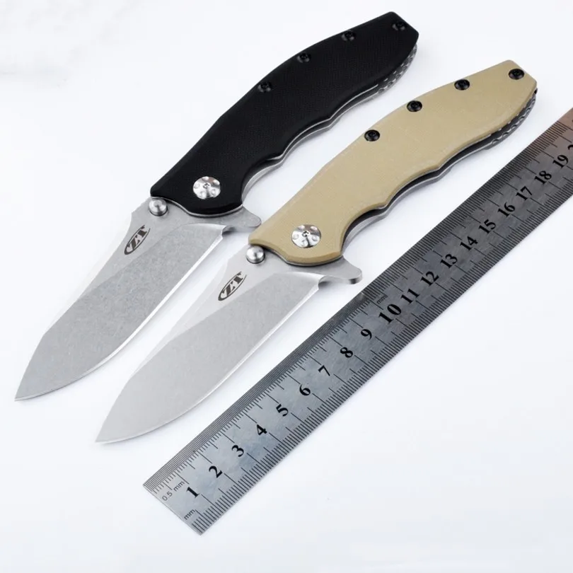 Wizard ZT 0562 Folding Knife 9CR13MOV Blade G10 Handle Outdoor Survival