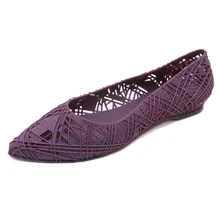 Г., летняя прозрачная обувь с острым носком водонепроницаемая обувь для дождливой погоды с закрытым носком дышащие женские сандалии на плоской подошве пляжная обувь