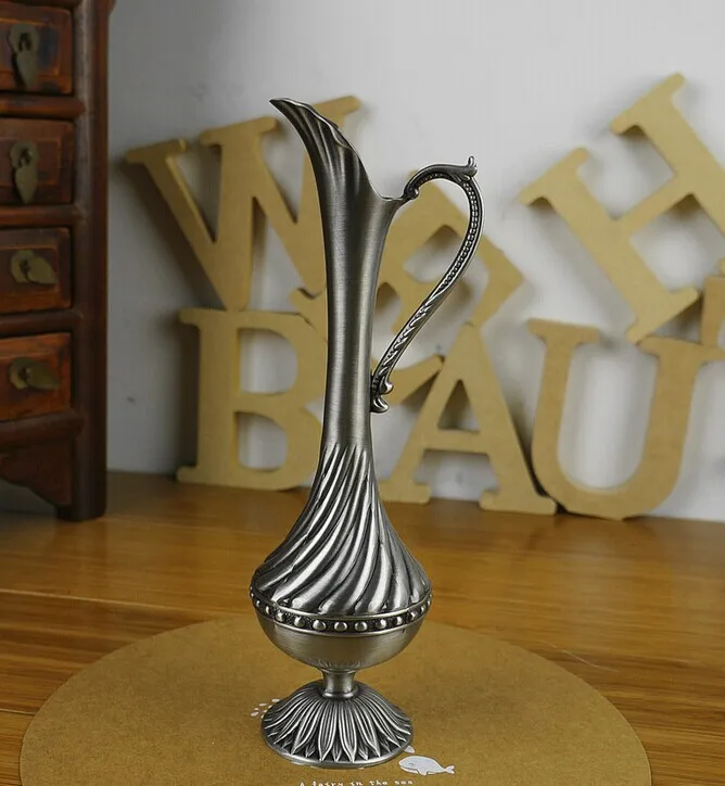 Vintage Metal Vases flower vase home decor arts and crafts personalized