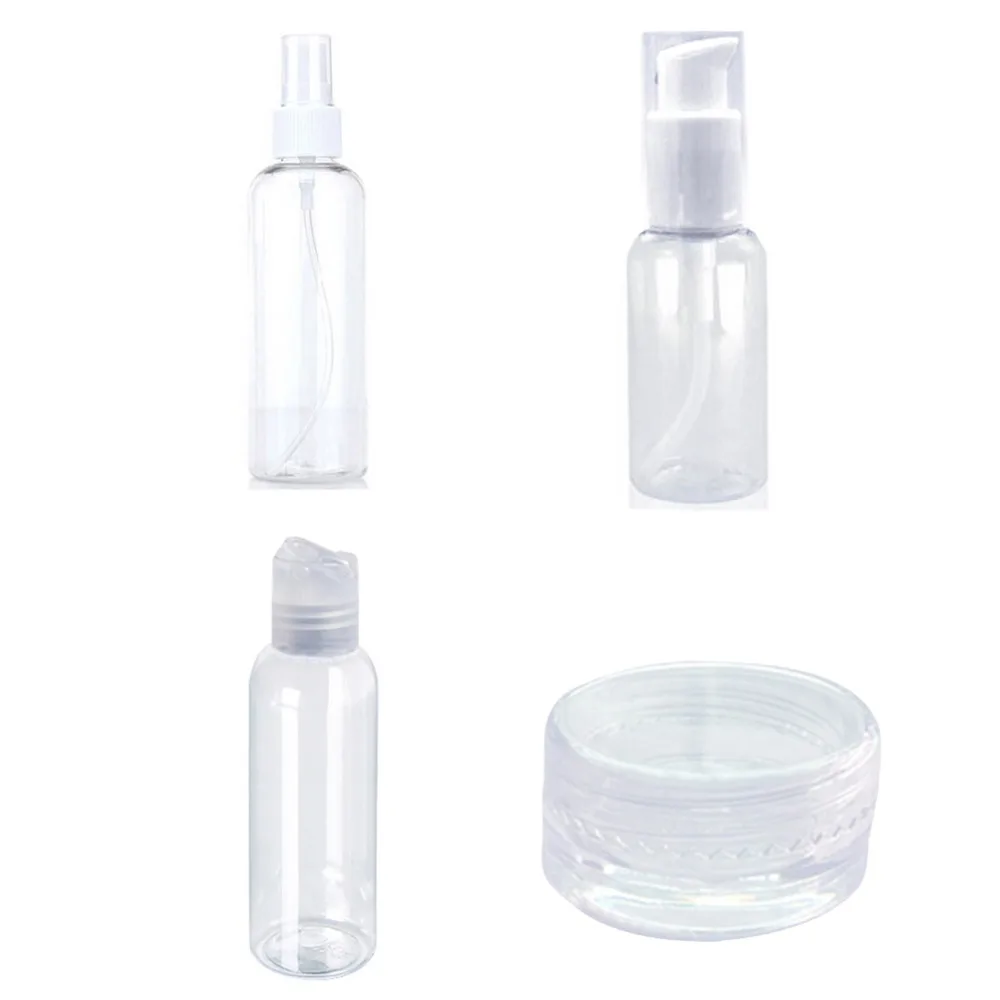 4pcs/set Refillable Bottles Portable Bottle Cosmetic SKin Care Liquid