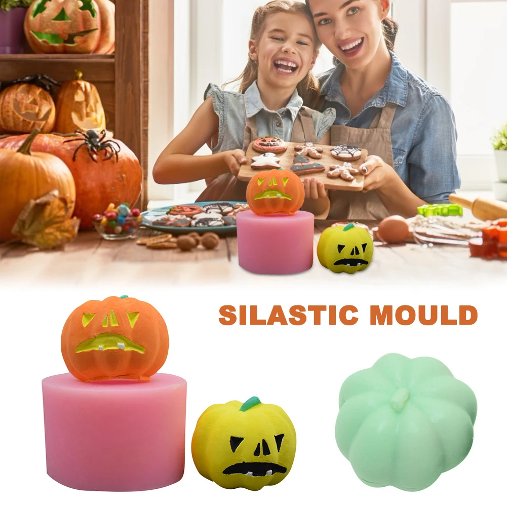 Moule De Bougie En Forme De Citrouille Pour Cadeau D Halloween Bricolage Bougie Aromatique Platre Silicone Peut Etre Utilise Pour Faire Des Gateaux Des Savons Des Puddings Aliexpress