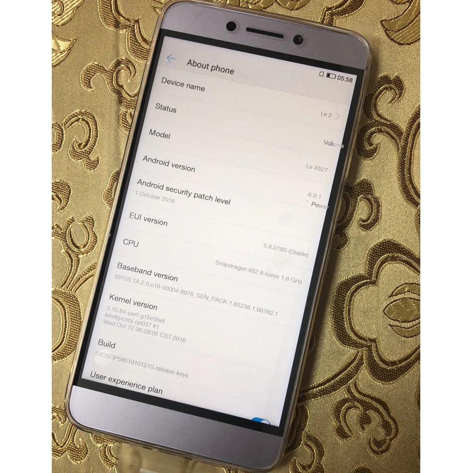 Оригинальная глобальная версия новый смартфон LeTV LeEco X527 3g ram 64G rom 4G LTE мобильный
