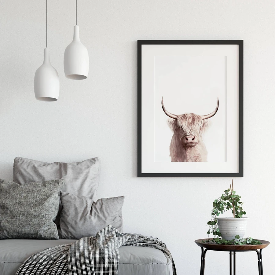 Animal-Buffalo-Poster-Canvas-Painting-Wall-Art-Decor-Bison-Art-Canvas-Print-Modern-Animals-Wall-Picture (1)