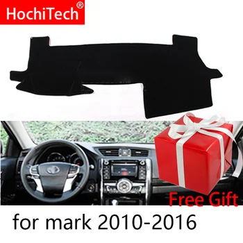 

For Toyota mark x 2010-2016 Right and Left Hand Drive Car Dashboard Covers Mat Shade Cushion Pad Carpets Accessories