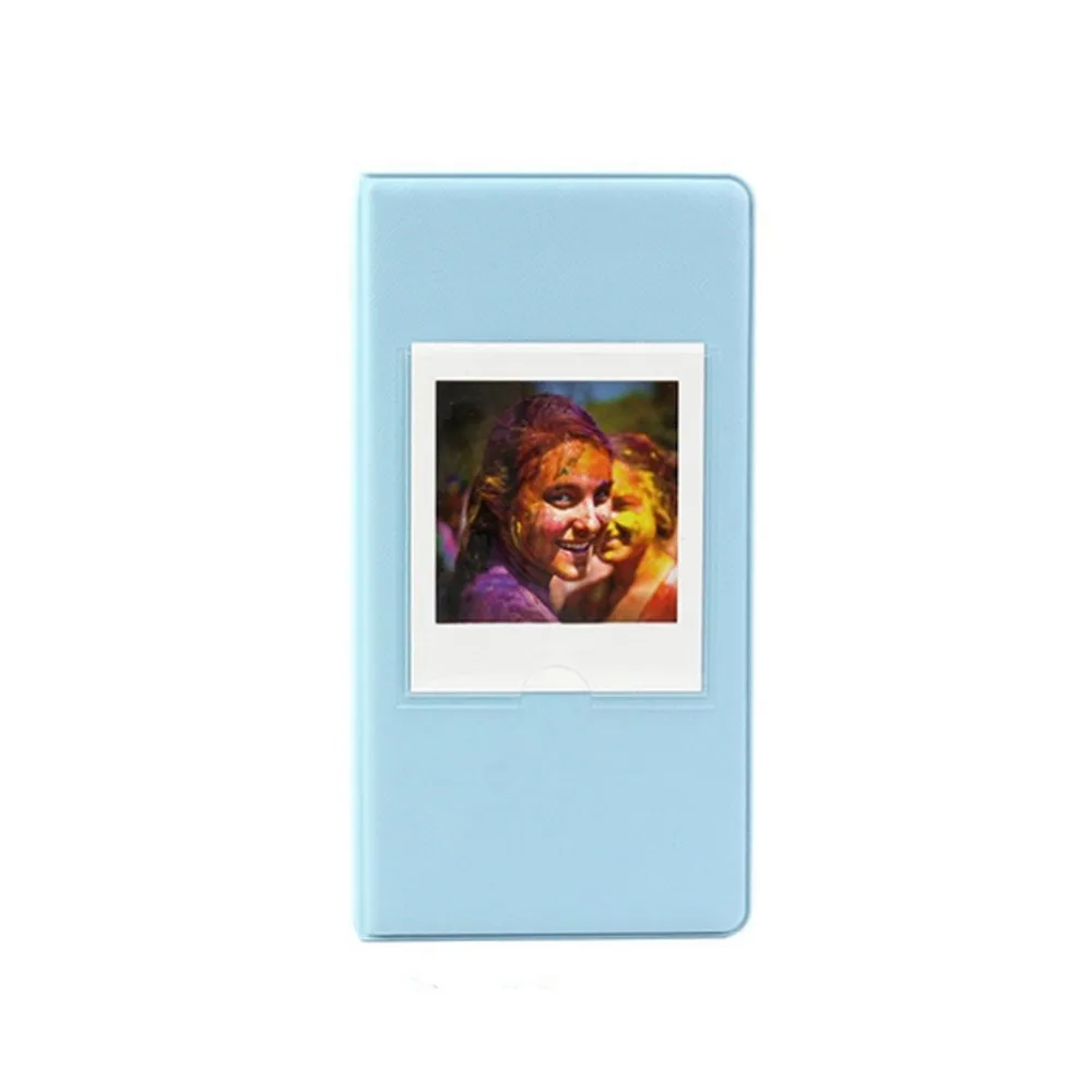 64 кармана Fuji Fujifilm Instax SQ20 квадратные пленки альбом SQ 10 6 20 мгновенная камера SP-3 принтер фото бумага книга альбом подарок - Цвет: SQ blue