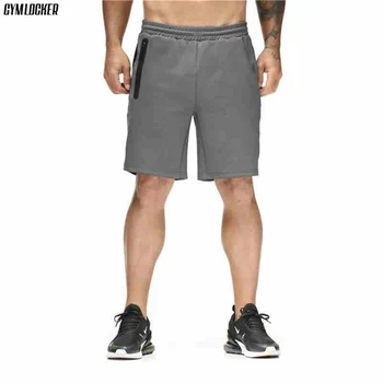 

GYMLOCKER Jogger sweatpants men's shorts High quality sexy Sportswear Shorts men Fashion Breathable Bottoms sweatpants male