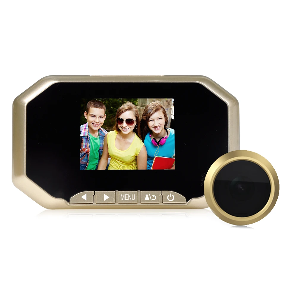 

3.5 Inch  160 Degree PIR Sensor Peephole Viewer Video Doorbell