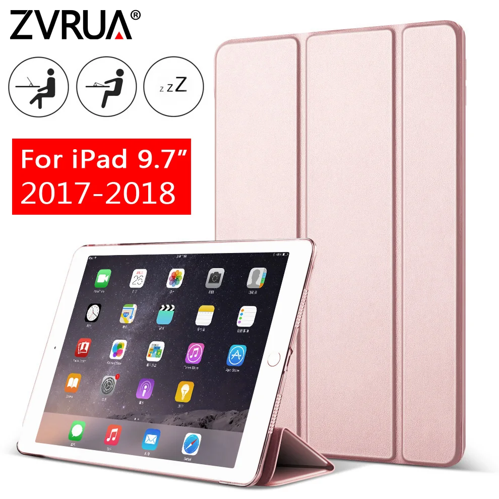 Case for New iPad 9.7 inch 2017 2018, ZVRUA YiPPee Color PU Smart Cover Case Magnet wake up sleep model A1822 A1823 A1893 A1954 цена Case for New iPad 9.7 inch 2017 2018, ZVRUA YiPPee Color PU Smart Cover Case Magnet wake up sleep model A1822 A1823 A1893 A1954 цены онлайн