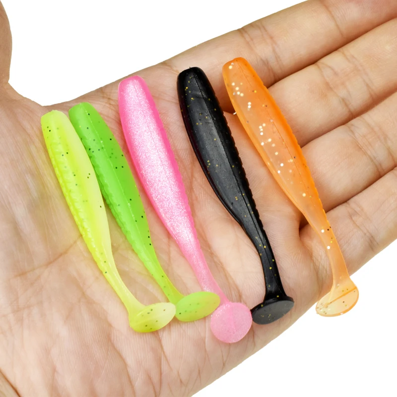

Bassdash PVC artificial Fishing bait soft bait Bass Swimbaits , High Performance 10 pcs