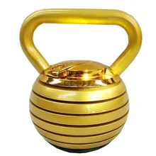 40 фунтов Регулируемый Вес многоцелевой чайник-колокольчик гантели чугунные гири