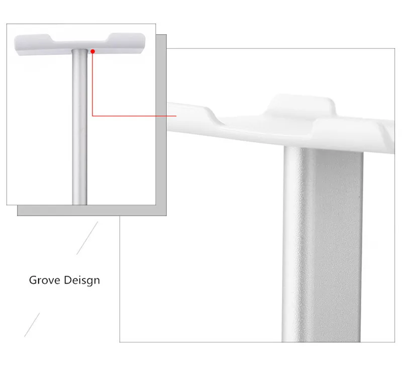 Подставка для наушников из сплава, стабильный кронштейн для гарнитуры, полка для дисплея, компьютерный игровой держатель, нескользящая вертикальная вешалка для наушников