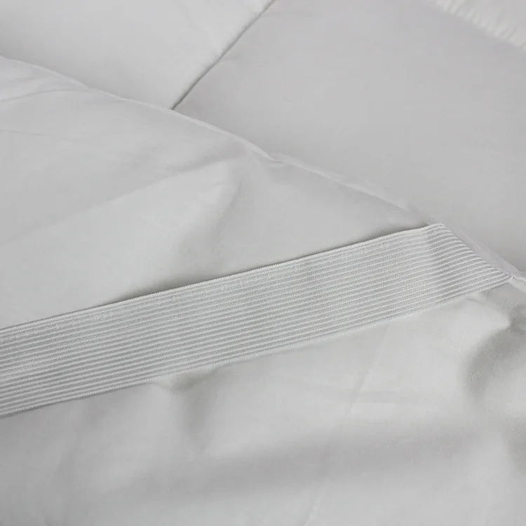  Ultra-Soft Full Mattress Toppers Polyester Filling bed- Plush 2 Inch Thick Mattress Pad Cover Fits 