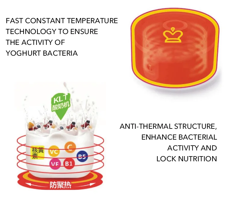Мини йогурт машина youguartt Natto риса пластиковый материал просто работает аппарат для приготовления йогурта кухонные приборы