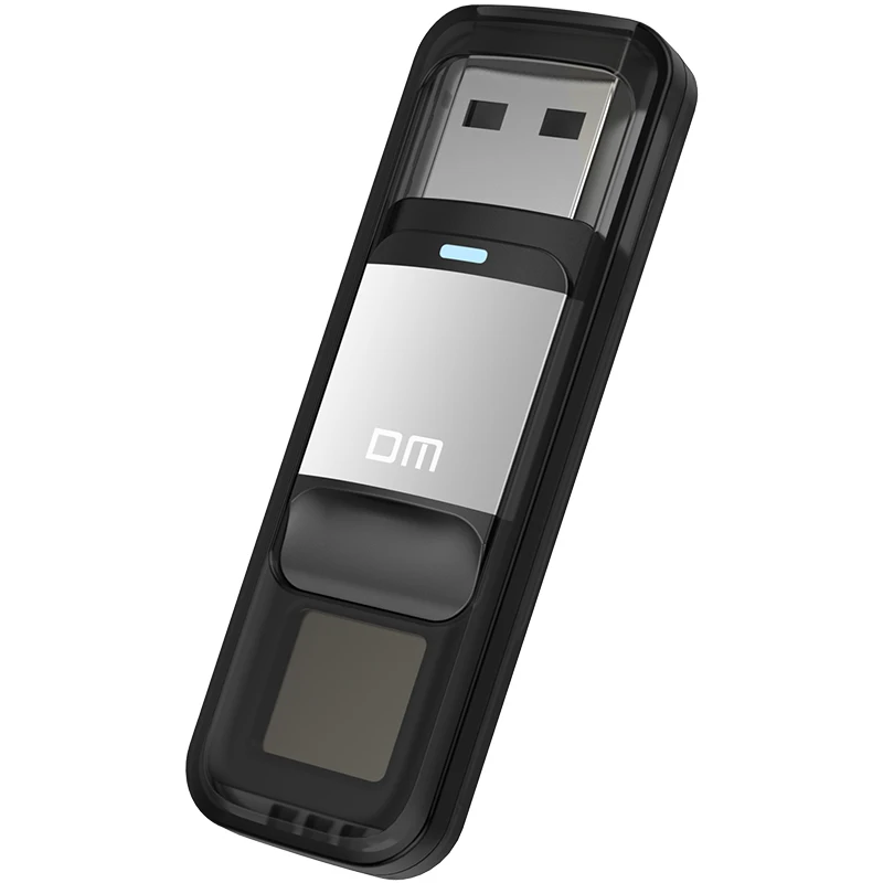 DM PD061 32GB USB3.0 High-speed Recognition Fingerprint Encrypted High tech Pen Drive Security Memory USB Stick Free shipping