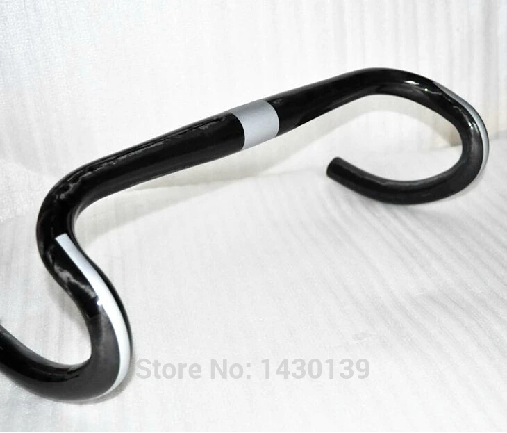 

New Road bike UD full carbon fibre handlebar carbon bicycle handlebar 31.8*400/420/440mm Road bike parts lightest Free Shipping