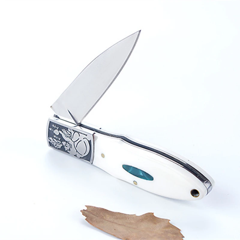 " складной карманный тактический охотничий нож, нож для выживания, походные уличные ножи, 440 лезвие, деревянная ручка, мульти инструменты для повседневного использования