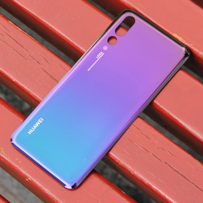 Чехол для задней батареи huawei для huawei P20 Pro, чехол для задней панели со стеклом