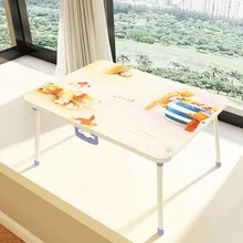 Portable Light Modern Laptop Desk For Bed Folding Computer Desk Lazy Home Office Writing Computer Bed Table Standing Desk