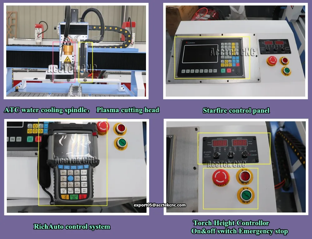 Серводвигатели Мини автоматический инструмент atc cnc маршрутизатор ATC комбинированный плазменный аппарат для резки металла машина