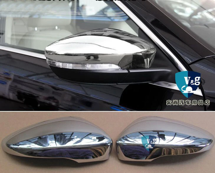 

Chrome Rearview Side Mirror Cover Trim for VW Passat CC 2009 2010 2011