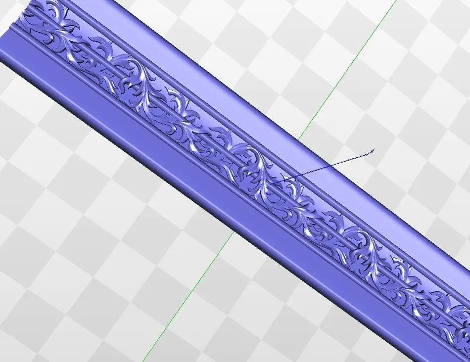 Meandr_38 artcam модель формата файла STL рельеф для ЧПУ|stl relief|file stlartcam models |