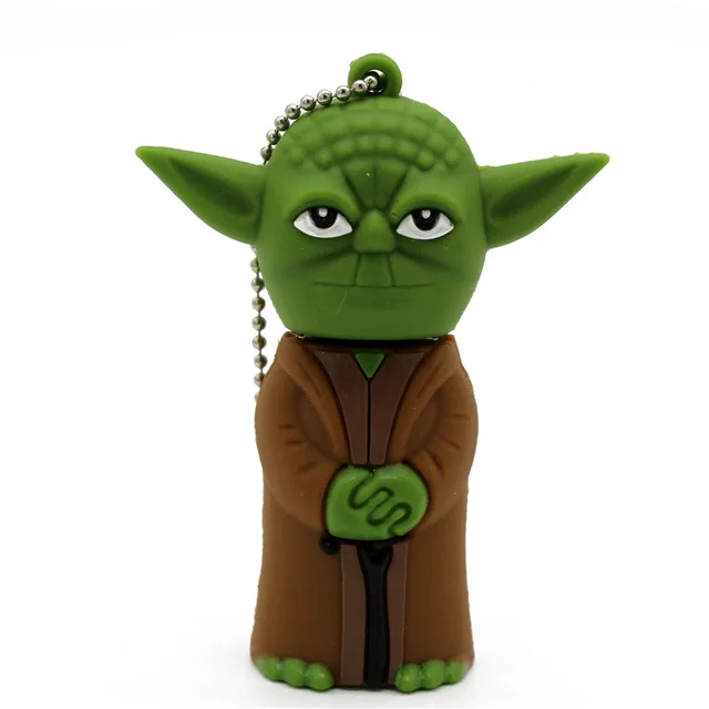 G SHANDIAN мультфильм Звездные войны флеш-накопитель R2D2 Флешка Дарт Вейдер 4 ГБ 8 ГБ 16 ГБ 32 ГБ 64 Гб usb флеш-накопитель флеш-карта памяти U диск - Цвет: G