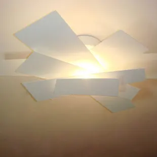 57cm White Red Foscarini Big Bang Wall Lamp Wall Lamp