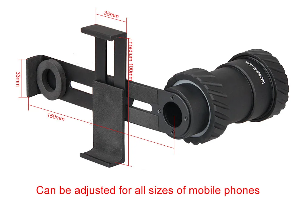PPT Universal Cell Phone Adapter Mount Cellphone Rifle Scope