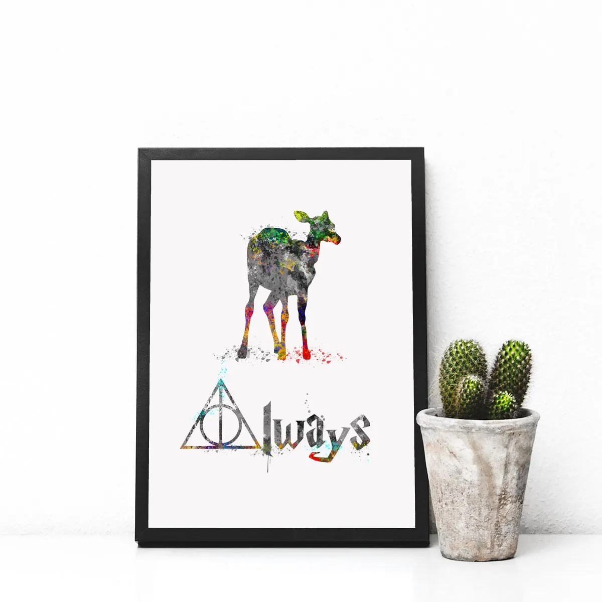 Aliexpress.com : Buy Harry Potter Always Art Print Deer Poster