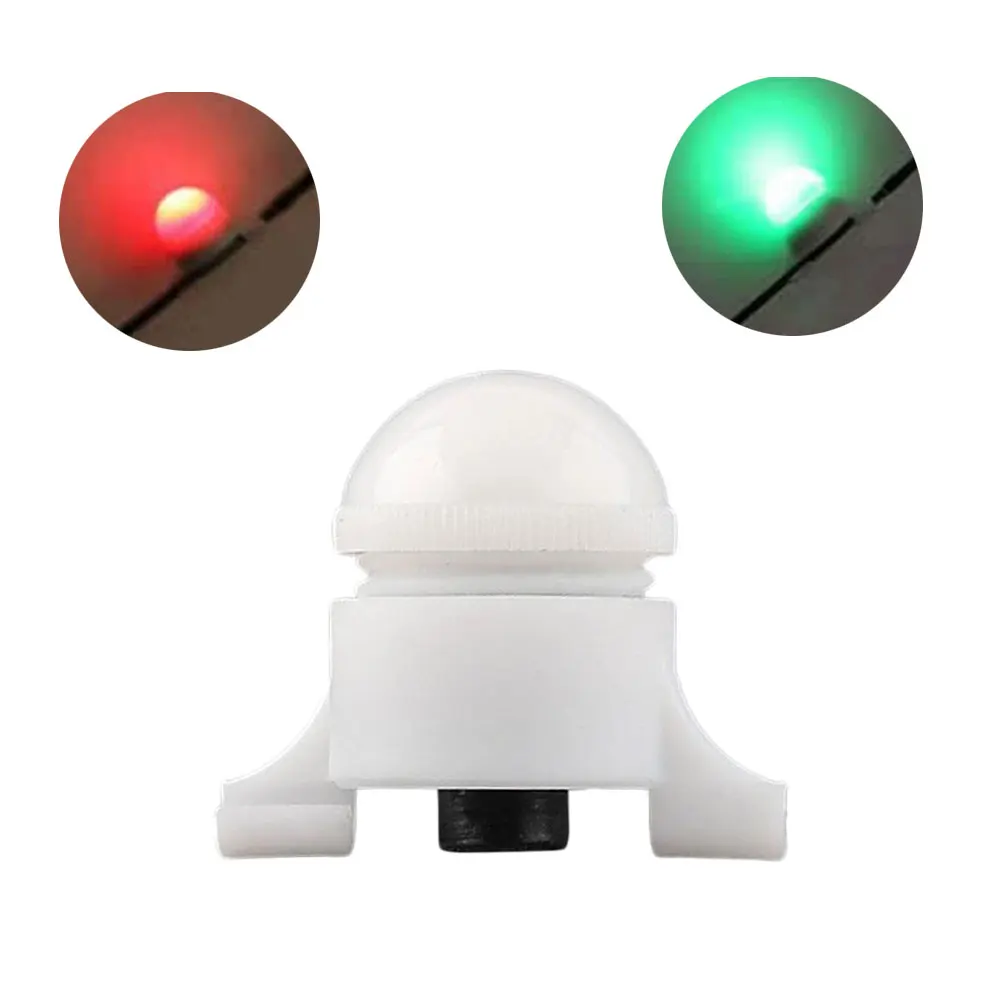 

Fishing Rod Tip Clip Bite Alarm Clip on 2 Size in 1 Finder Small Night HOT White