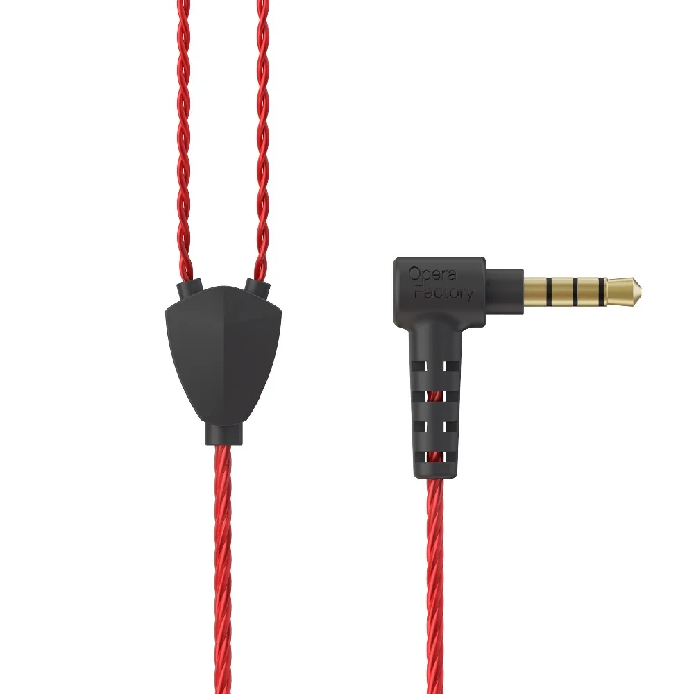 AK OperaFactory OM1 In-Ear монитор динамические наушники HIFI бас гарнитура наушники с MMCX кабель для Xiaomi