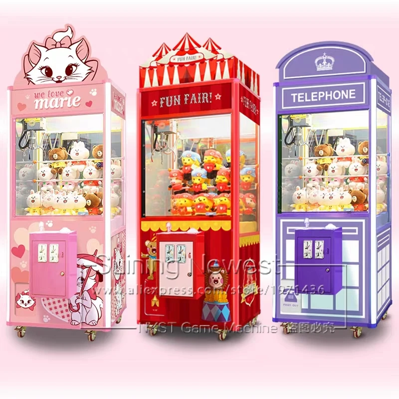 Игровой кран для взрослых и детей машина ловли когтей мягкие игрушки