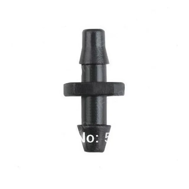 Us 1 91 49 Off 8 Barbed Connector Double Ways Used To Splice Our 3 5mm Polyethylene Tubing Together Garden Hose 50pcs Pack Jc304 In