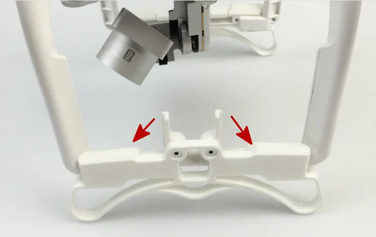 1 Pair Professional AndAdv Tall Landing Gear Extender Landing Skid 3D Print For DJI Phantom 3