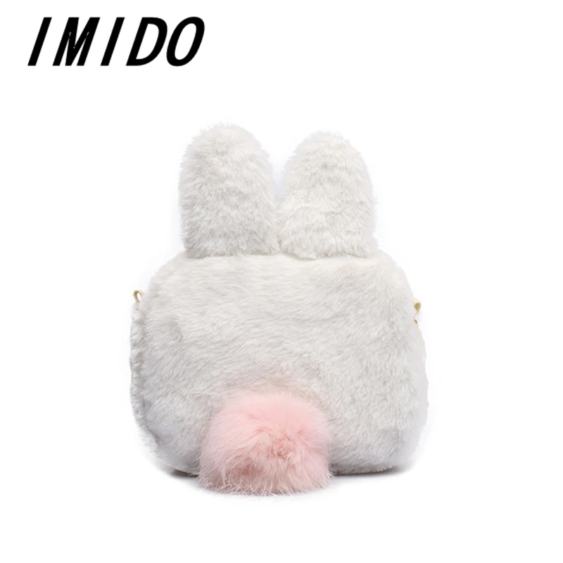 

IMIDO 2019 Brand Designer New Velvet Women's Shoulder Crossbody Bag Fashion Travel Shopping Famous Leisure Personality Lovely