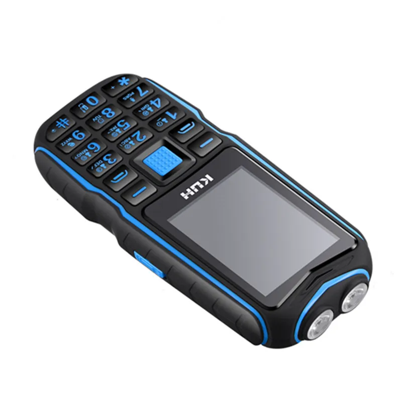 

Original KUH T3 Dual Sim Cards Rugged Mobile Phone Dual Flashlight 13800mAh Long Standby Power Bank Big Voice CellPhone