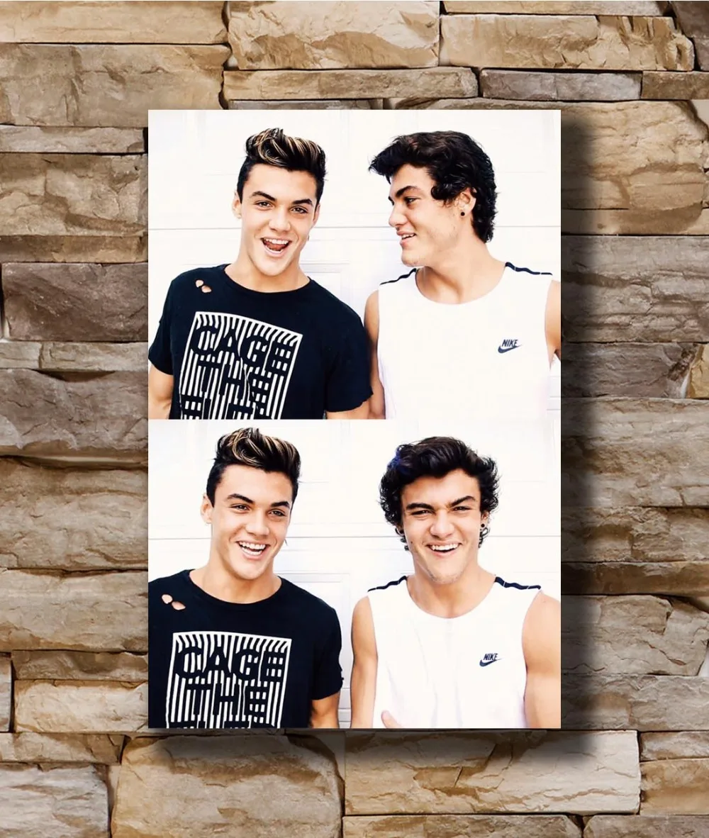 N2393 Dolan Twins Rap Music Singer Group Custom 8x12 20x30 24x36 Wall ...