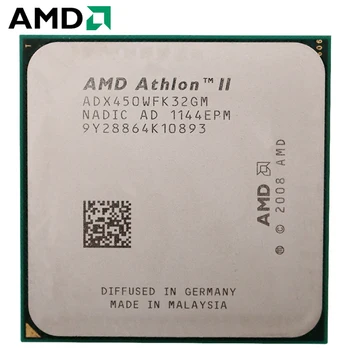 

AMD Athlon II X3 450 CPU Socket AM2+ AM3 95W 3.2GHz 938-pin Three-Core Desktop Processor CPU X3 450 socket am2+ am3