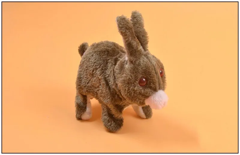 Светящиеся кролик детские игрушки для малышей милые Электрический кролик игрушки для детей будет прыгать называется Моделирование