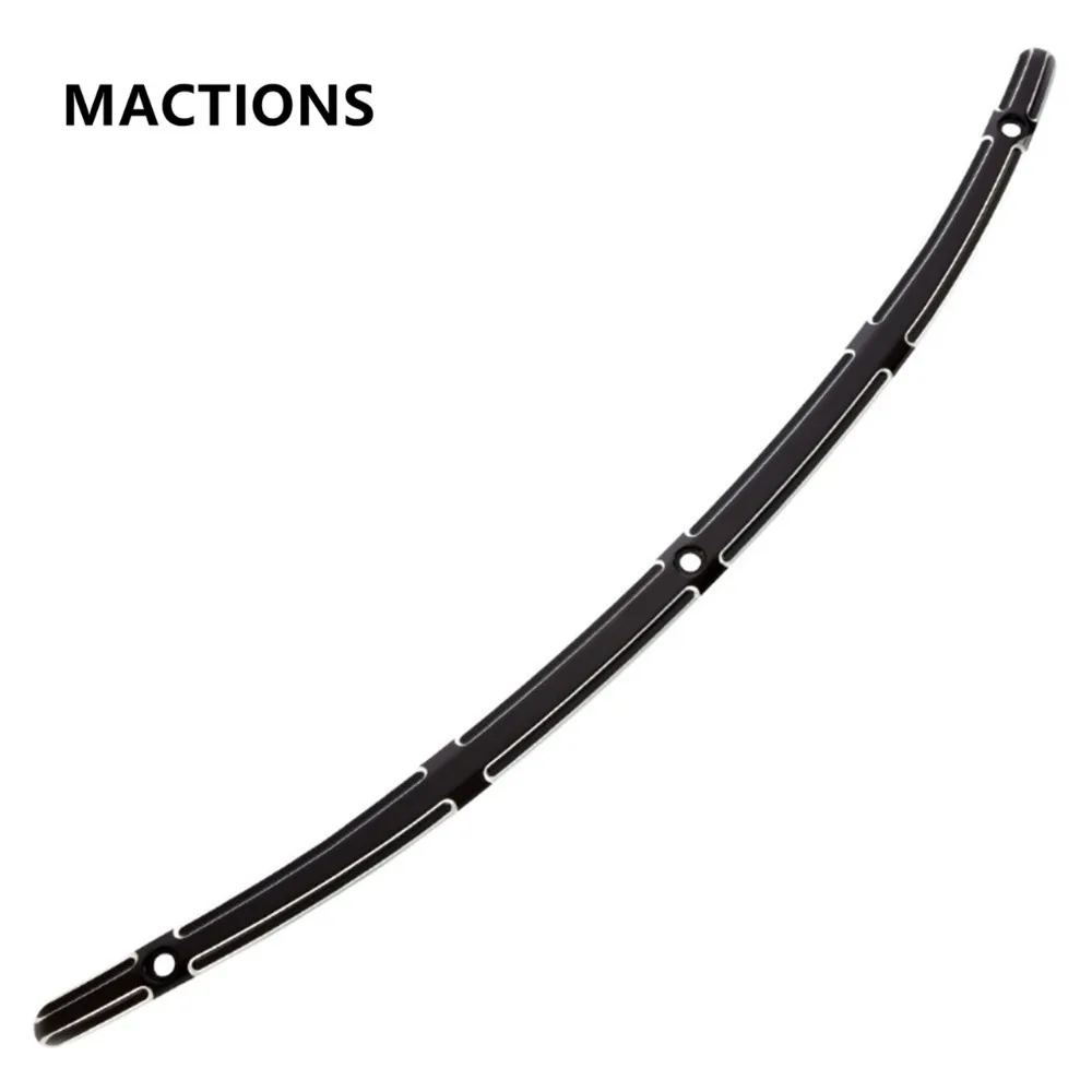 

4-Slot Windshield Trim 1x High Quality 3mm Thick Motorcycle Parts For 2014 2015 2016 Electra Street Glide Touring