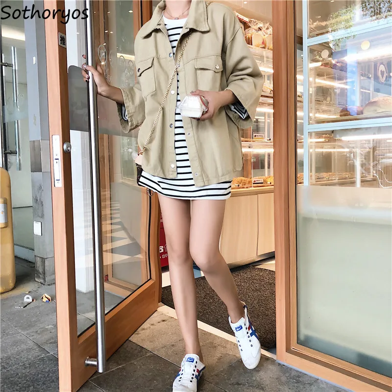 السترات النساء مزاجه أنيقة كامل كم صديقها الدنيم إمرأة سترة بسيطة بدوره إلى أسفل طوق الصلبة الترفيه السيدات معاطف